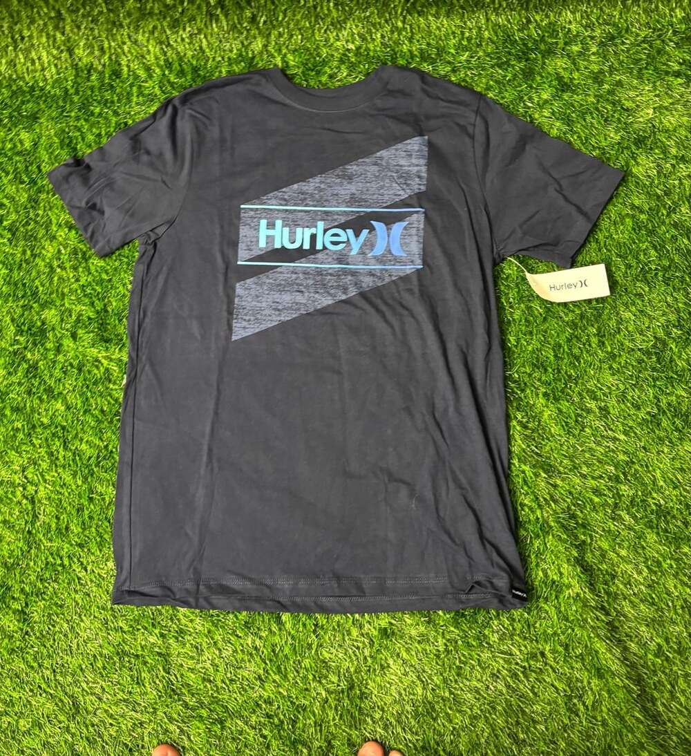 Hurley Everyday Washed One and Only Slashed T-Shirt Size S Black